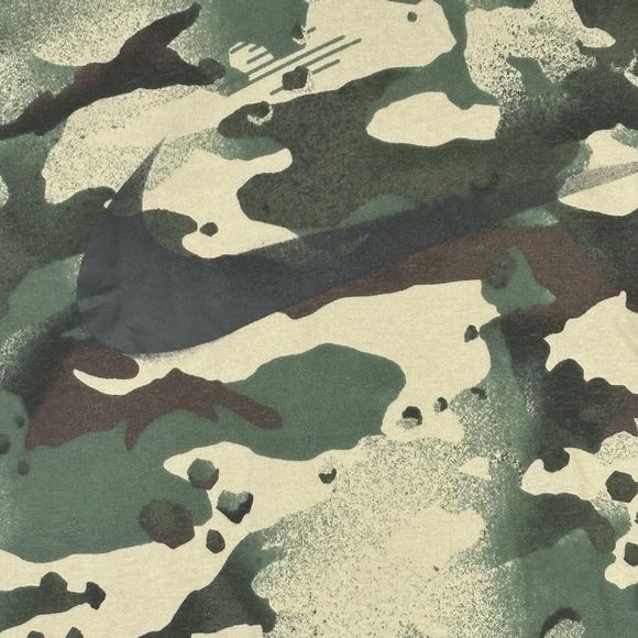 Nike Dri-Fit‎ T-Shirt Mens Small Camo Training Tee CU8519-342 Short Sleeve Crew - Picture 6 of 12